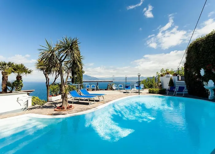Villa Angela With Private Pool And Sea View