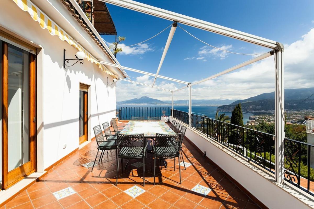 Angela With Private Pool And Sea View Villa Sorrento